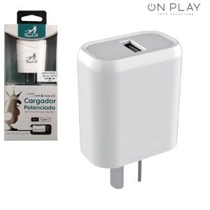 CARGADOR SOUL 2.1A 1 USB CABLE PARA IPHONE lightning