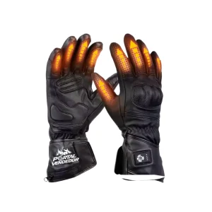 Guantes de Cuero para Moto calefaccionados