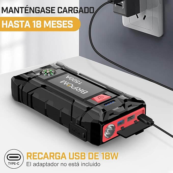 Cargador Jumper 15000mAh - Imagen 3