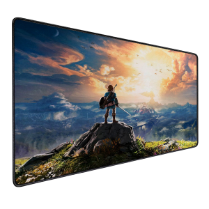 Mousepad Gamer Antideslizante 90×40 Diseño Zelda Breath Of The Wild