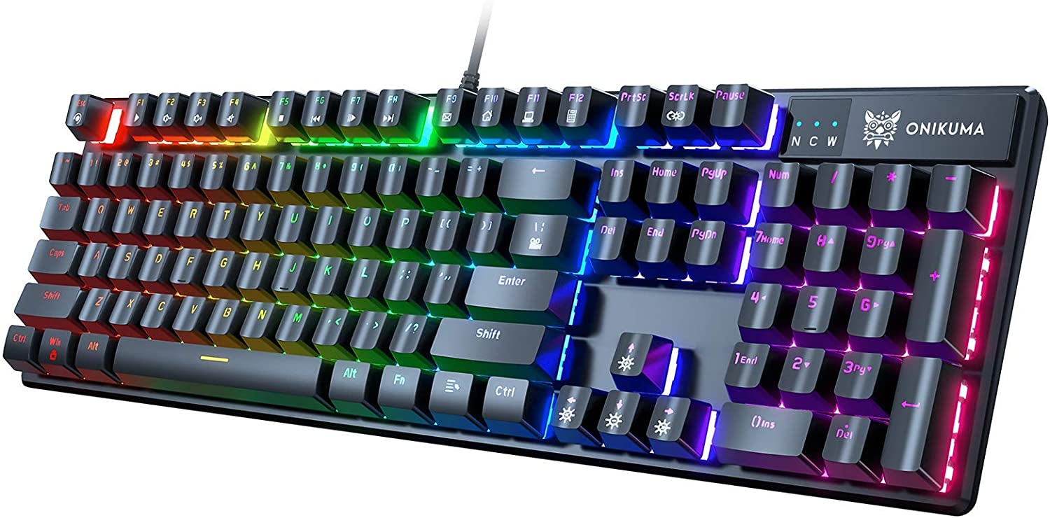 Teclado Gamer Mecanico Onikuma G27 Rgb Led Retroiluminado Negro - Imagen 4