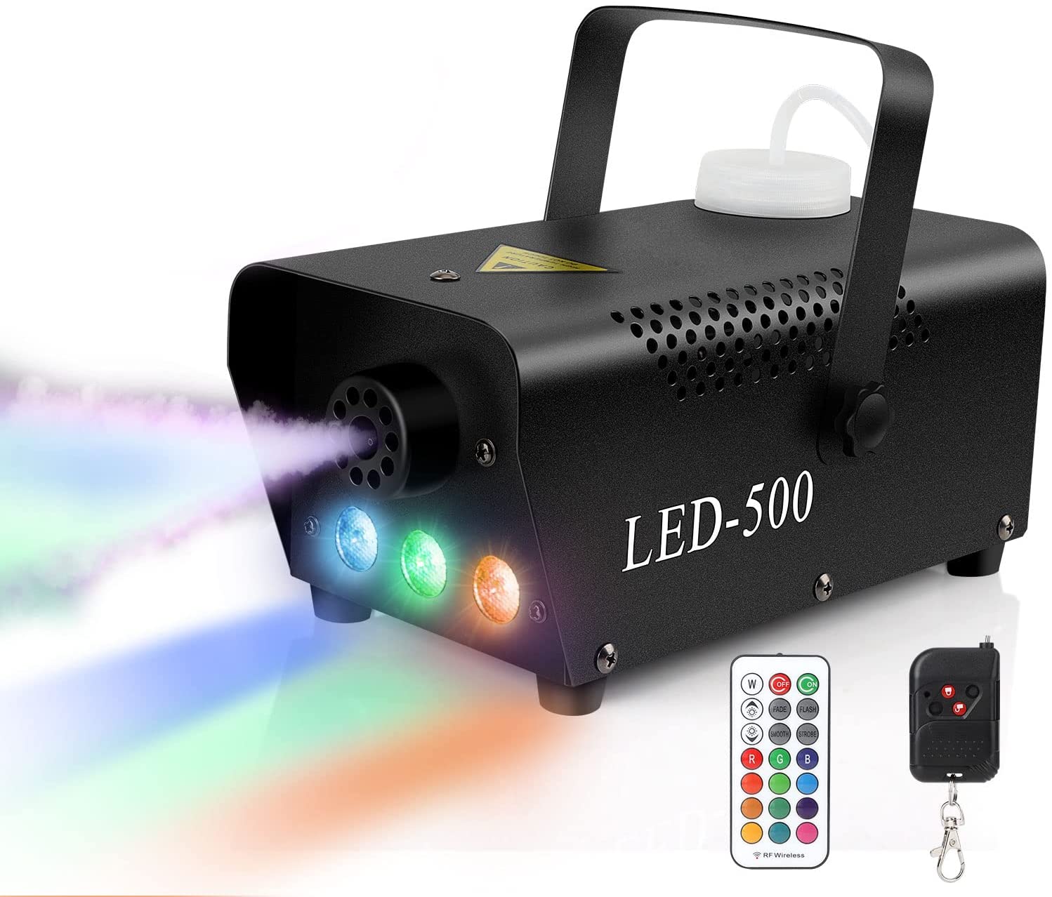 Maquina de Humo Control Remoto 3 Luces - Imagen 3