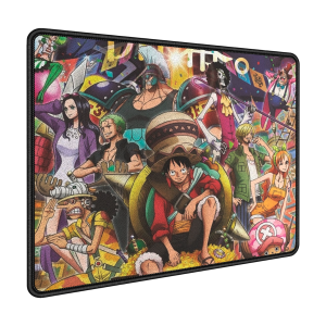 Mousepad Gamer Antideslizante 40×30 Diseño One Piece Personajes