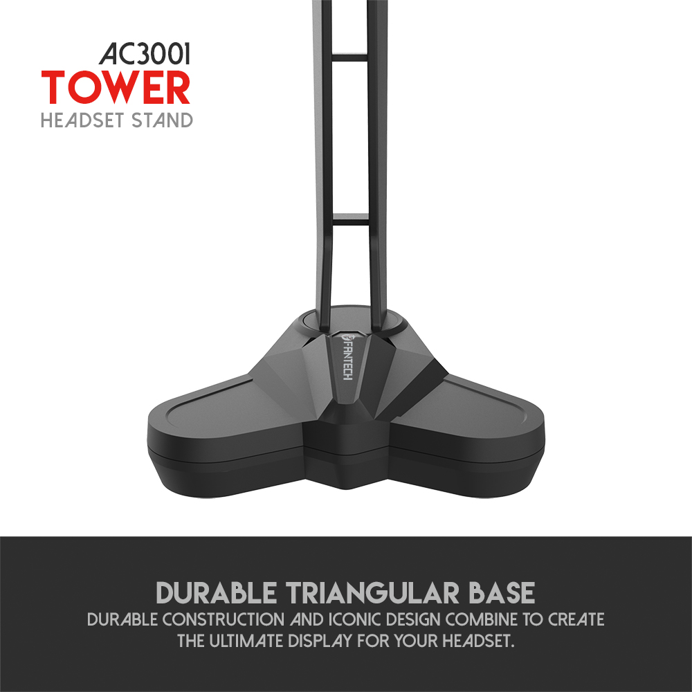 Base Stand Audifonos Gamer Fantech Ac3001 Rojo - Imagen 5
