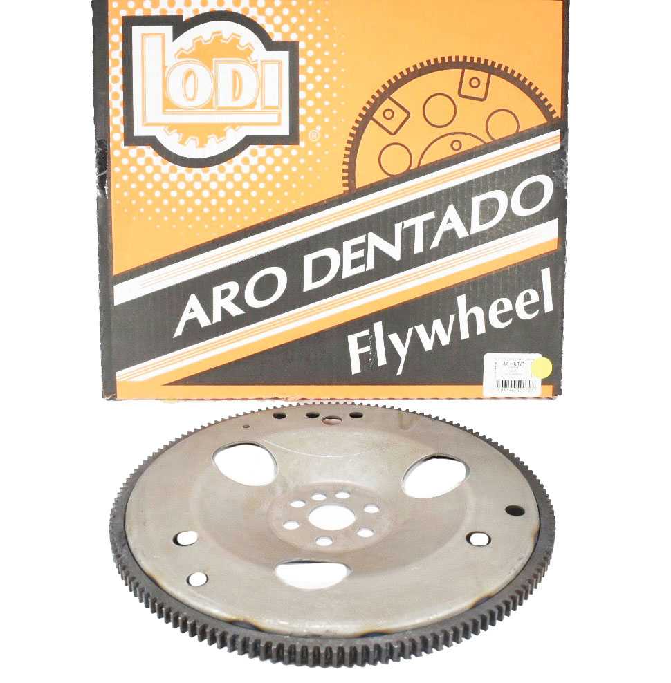 AA-G171ARO DENTADO (VOLANTE O CREMALLERA) AUTOMATICA PLATO FLEXIBLECHEVROLET GMC PICK-UP S10 / BLAZER (94-02) 2.2 LITROS 4 CILINDROS , SONOMA (94-03), SYCLONE (94-00), TYPHONN (94-03) ISUZU HOMBRE (97-00) 2.2 LITROS FLY WHEEL DIAMETRO EXTERIOR: 11.91 CONTRAPESO: (NO) DIENTES: 142AA-G171 / 24575991 / GM-171 CHROMITE / 6181419 - Imagen 6