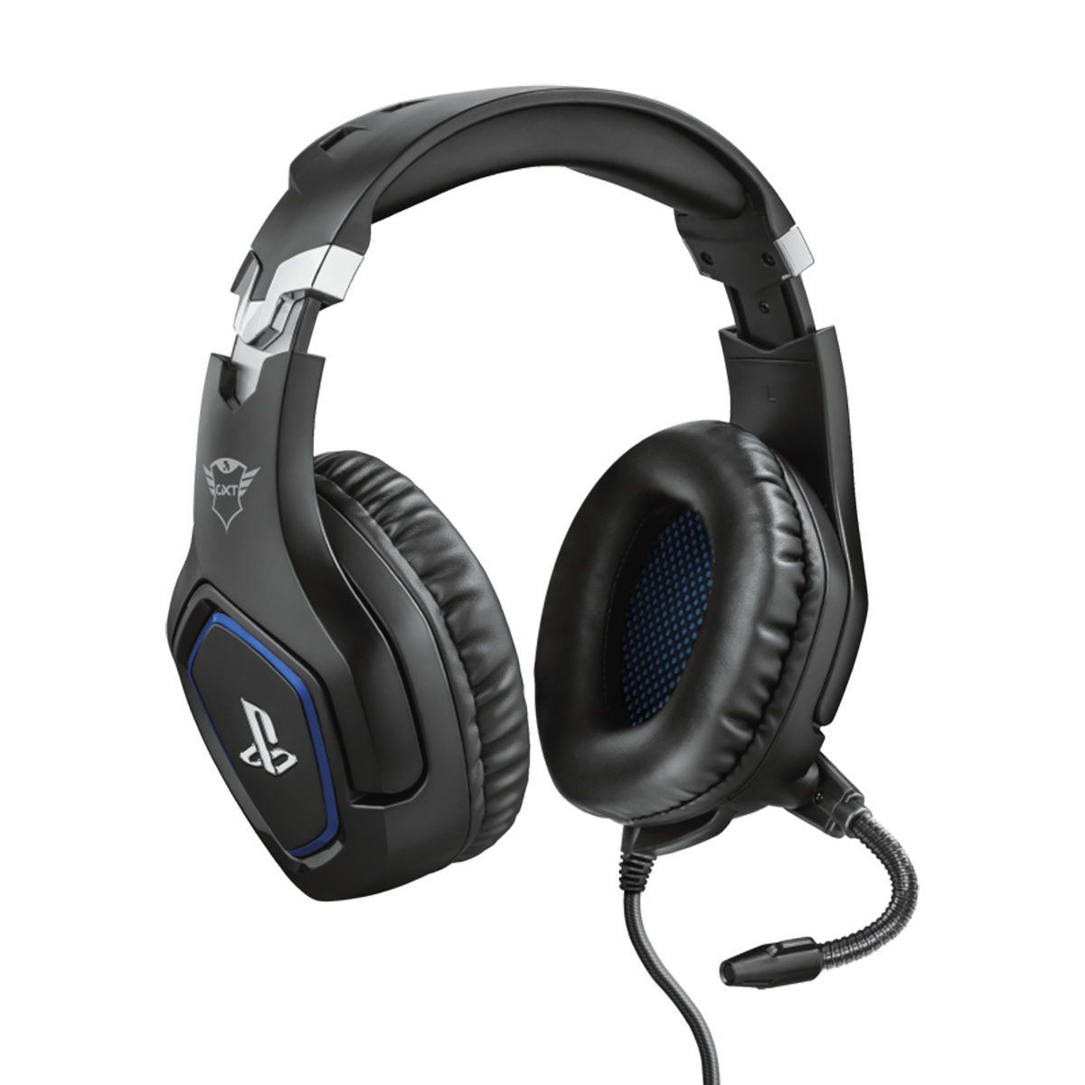 Audifonos Gamer Trust Gxt 488 Forze Pc Ps4 Switch Xbox Negro - Imagen 2
