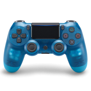 Control Joystick Inalámbrico Ps4 Doubleshock Cristal Azul