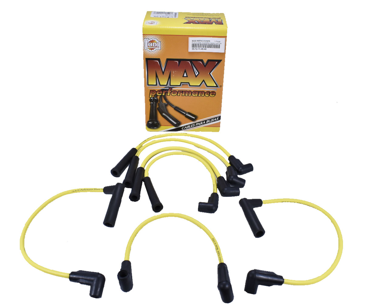 C-P7D2.2CABLES DE BUJIASSHADOW / SPIRIT (86-90) 2.2, 2.5 LITROS, PHANTHOM, DART-K (82-89), MAGNUM Y VOLARE (82-89), CARAVAN (84-90) 2.2, 2.5 LITROS, VOYAGER TOWN & COUNTRY 2.2 LITROS 135 C, E (84-87) 2.5 LITROS 153 (88-90) VOYAGER 2.2 LITROS 135 C (84-87) 2.5 LITROS 153 (88-90), CHARGER (83-87), DAYTONA (87-94), LACER (85-90) LITROS, MAGNUM (83-88), LEBARON 2.2 LITROS 135 (82-90) NEW YORKER 2.2 LITROS 135 C, D, E (83-85) 2.2 LITROS 135 E (86-88) 2.5 LITROS 153 K (86-90) CLASS 2.2 LITROS 4 CILINDROS 135 C, D, E (83-84) EXECUTIVE 2.2 LITROS 135 (83-85) LASER 2.2 LITROS 134 D, E (84-86) 2.5 LITROS 153 K (86) SARAGOTA 2.5 LITROS 153 (90) TC MASERATI 2.2 LITROS 135 SOHC (88-90) SILICON EPS KEVLAR 7 MILIMETROS COLOR: AMARILLOC-P7D2.2 / HY-142 GARLO - Imagen 2