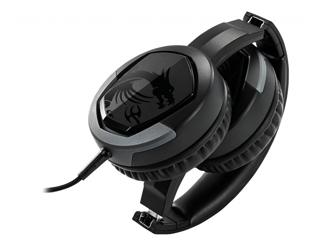Audífonos Gamer Msi Immerse Gh30 V2 Pc Negro - Imagen 4