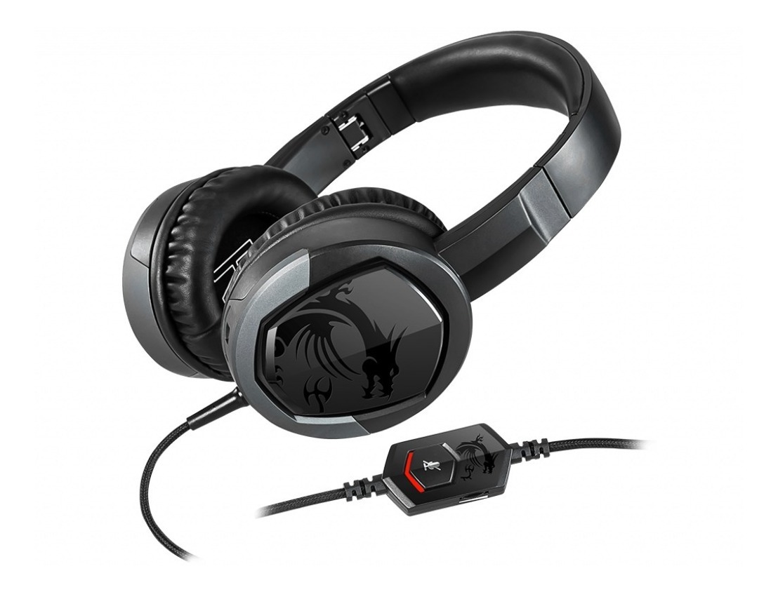 Audífonos Gamer Msi Immerse Gh30 V2 Pc Negro - Imagen 3