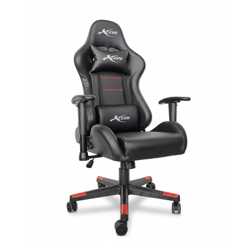 Silla gaming Urano XCON C6646 Negra Rojo - Imagen 2