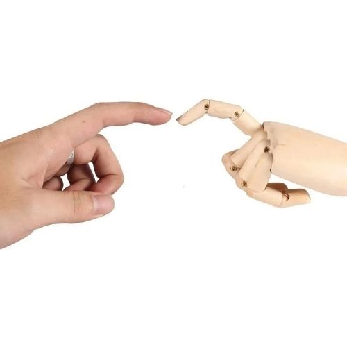 Mano De Madera – De Maniquí De 18cm Izquierda Y Derecha - Imagen 7