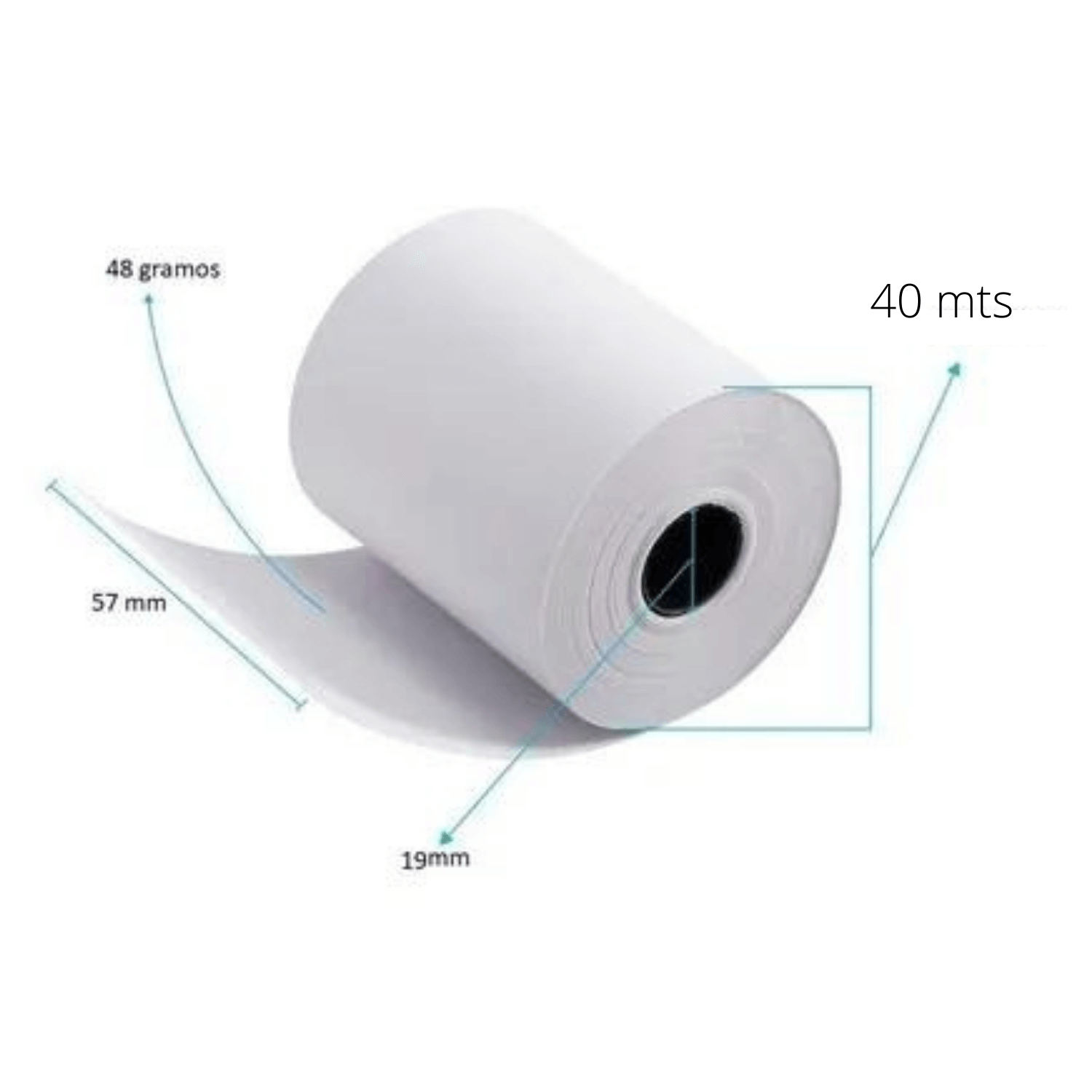 Rollo Para Caja Registradora o Calculadora En Todos los Tipos - Imagen 3