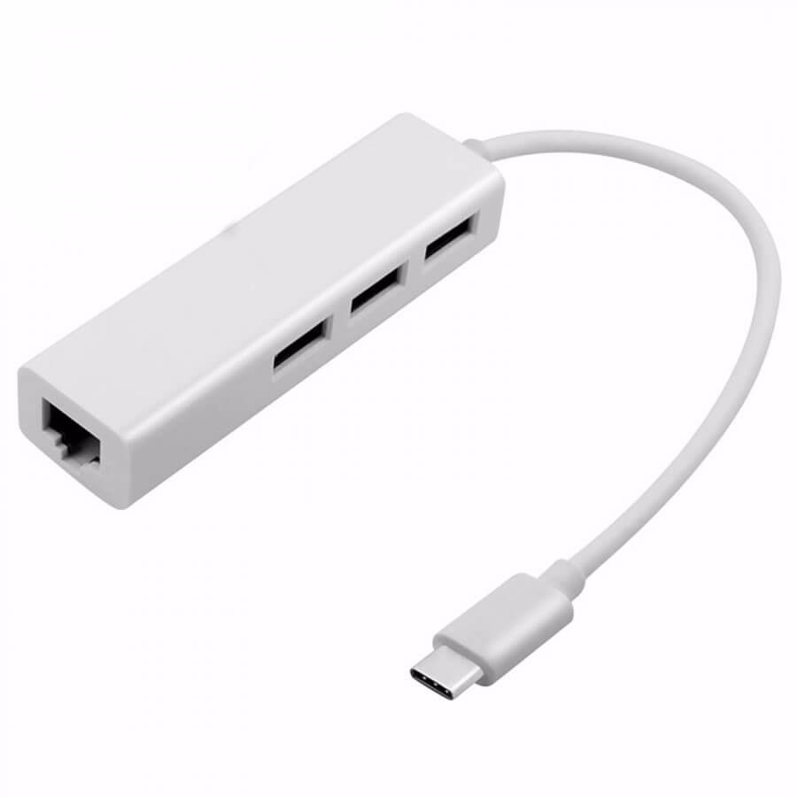 Adaptador USB Tipo C a RJ45