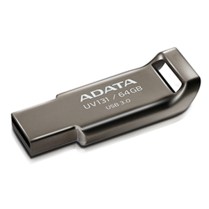 Pendrive Metálico Adata 64 Gb 3.0 Uv131 Gris