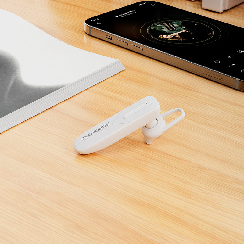 Audifono Manos Libres Bluetooth Borofone Bc36 Blanco - Imagen 4