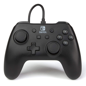 Control Alambrico Wired Powera Nintendo Switch Negro