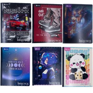 cuadernos cosidos economicos linea corriente, 100 hojas