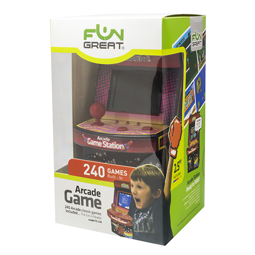 Consola Portatil Diseño Arcade Fungreat 240 Juegos - Imagen 2
