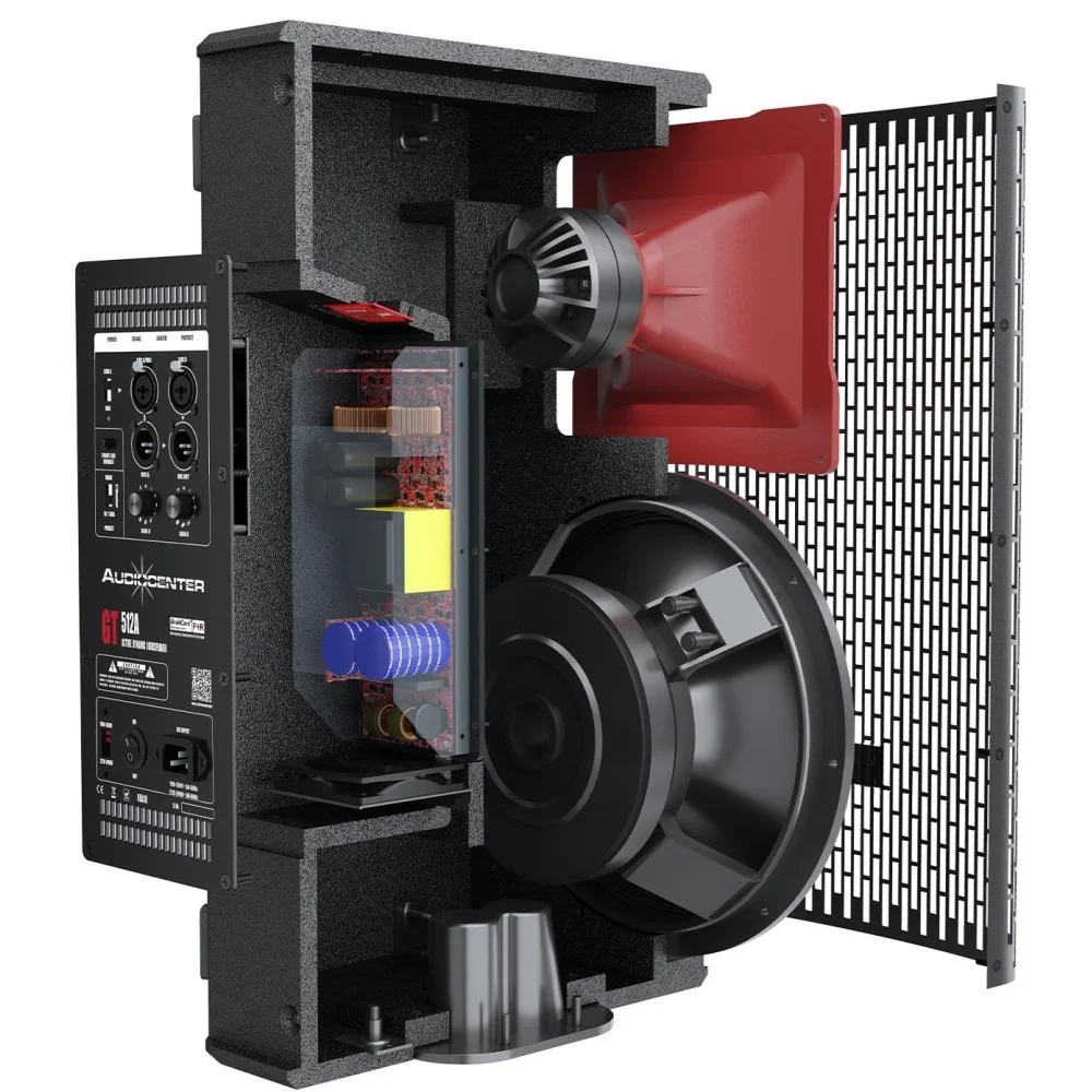 Bocina Activa 15″ Audio Center gt515a 2200 Watt Peak Dsp 1100 Rms - Imagen 4