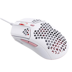 Mouse Gamer Hyperx Pulsefire Haste 16000 Dpi Blanco Rosado