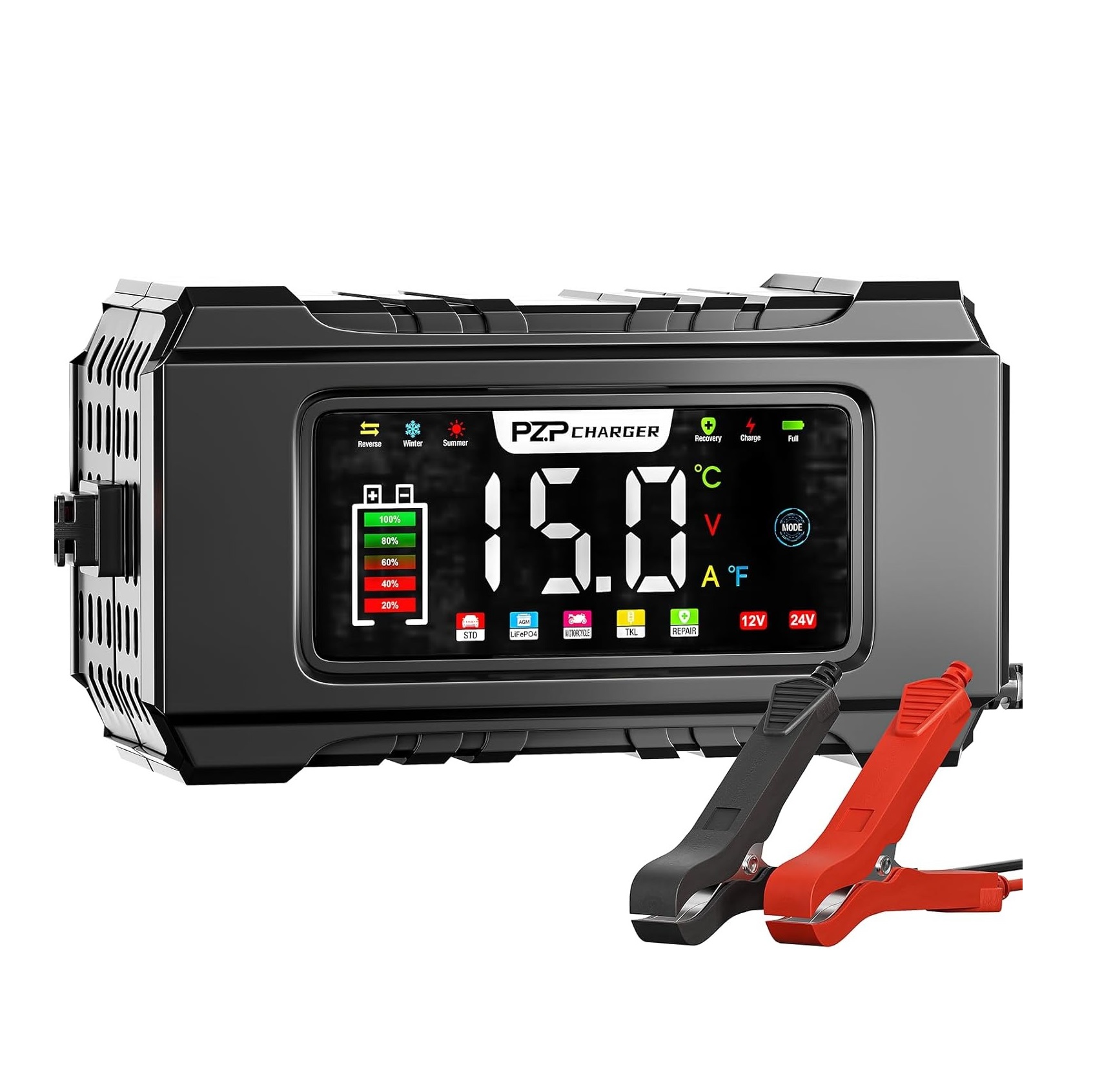 Mantenedor / Cargador 12v 8a / 24v 4a - Imagen 2