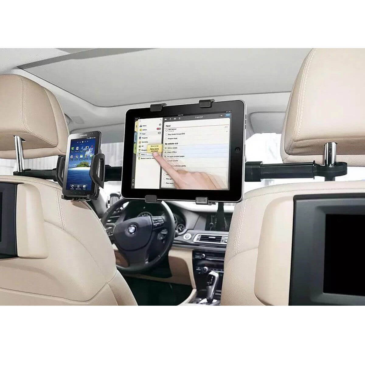 Gancho de Asiento Doble Tabletas / Celulares - Imagen 3