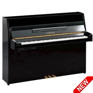 Piano Vertical Yamaha JU109 TC3 Transacoustic™ TC3 Polished Ebony Upright Piano