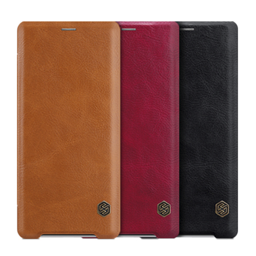 Sony Xperia Xz3 Qin Flip Cover Cuero Nillkin - Imagen 2