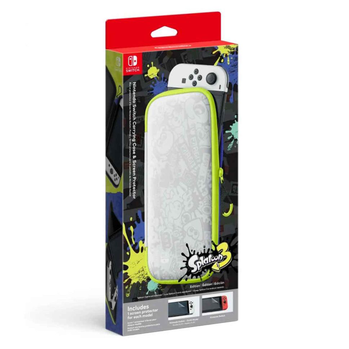 Bolso Protector Nintendo Switch Oled Splatoon 3 - Imagen 2