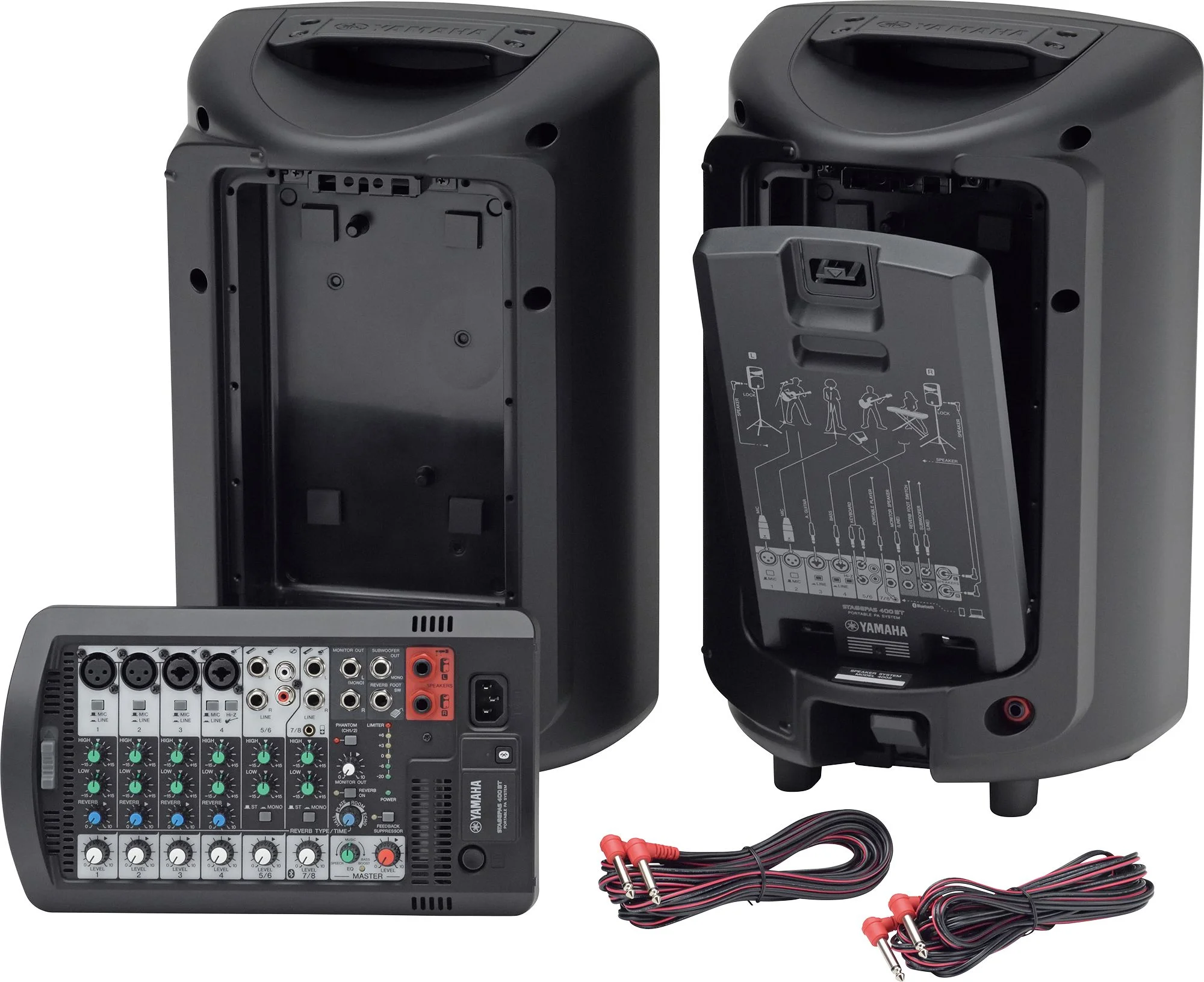 Sistema de Audio Pa Yamaha StagePas 400 BT - Imagen 4