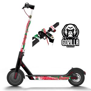 Vinilo para Xiaomi M365, 1S, PRO, PRO 2, MI3 – Castrol – Económico (6 pegatinas)