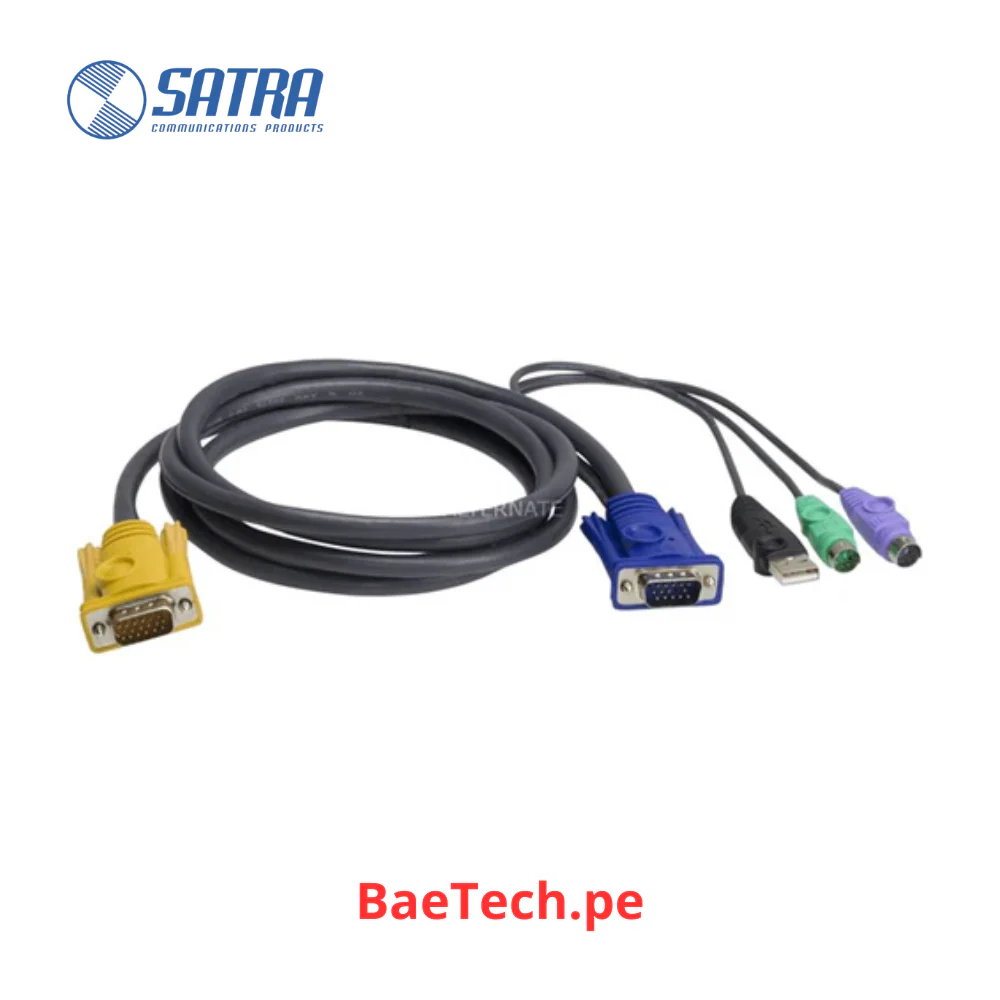 SATRA 1602020180 Cable kvm ps2 1.80 mts