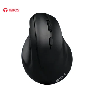 Mouse Inalámbrico Teros TE-5169N, 2.4G+Bluetooth, 2400 DPI, USB, Color Negro