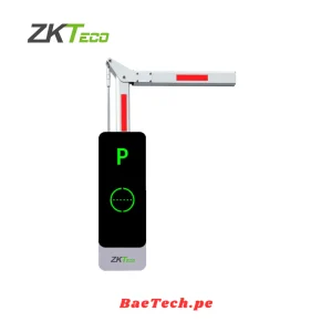 ZKTECO BG1145L-90, Barrera vehicular articulada 3.3mts. Lado Izquierdo. Gabinete con indicador Led