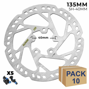Disco de freno 135mm para Xiaomi PRO / PRO 2  – 10 unidades