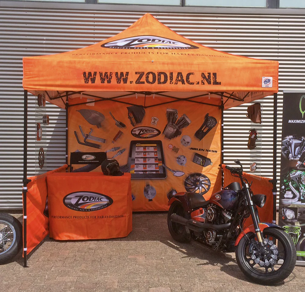 Zodiac EZ-up display tent For Harley-Davidson - Imagen 2