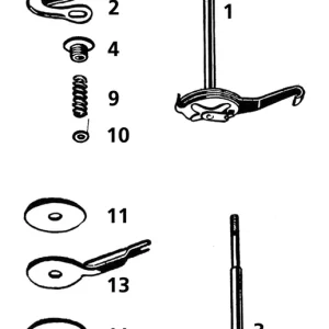 Washer adjusting #2784-30 For Harley-Davidson